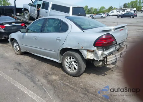 2004 Pontiac Grand Am Se1 из США, поврежденный, VIN 1G2NF52E34M600296